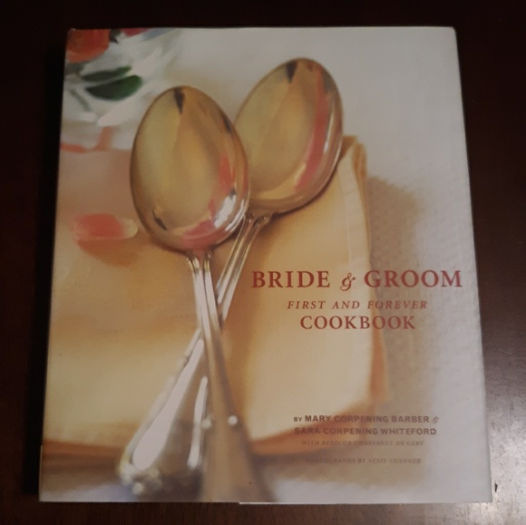 Crate&Barrel Other - C&B Bride and Groom First and Forever Cookbook